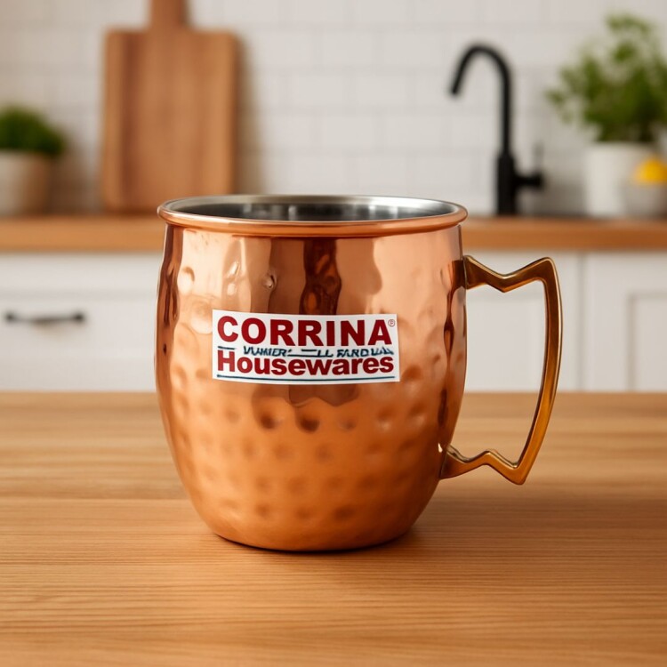 TAZA MOSCOW TERMINACION BRONCE COBRE