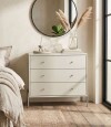 Comoda Jasper 3 cajones White Matte champ