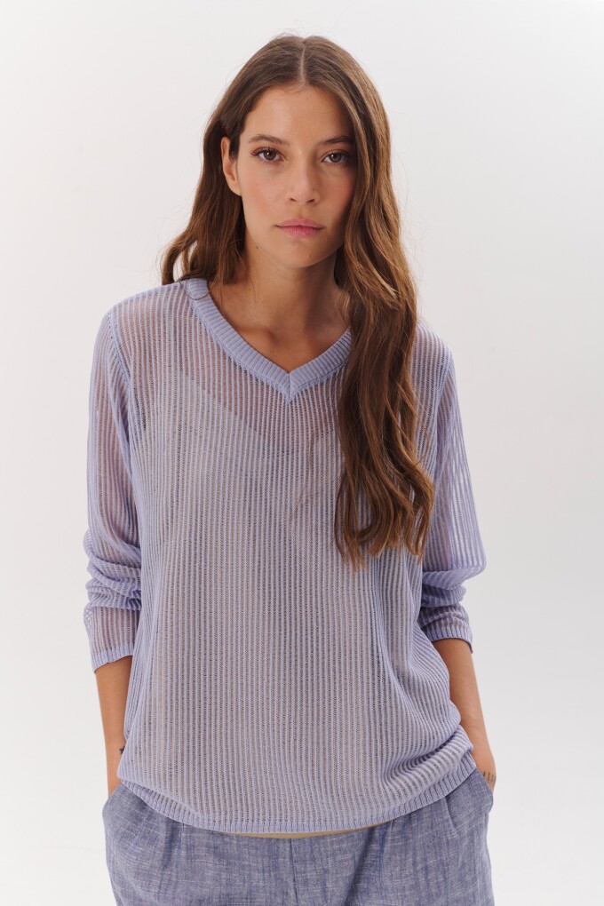 SWEATER JAZZ CELESTE