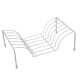 Soporte vertical para platos BLANCO