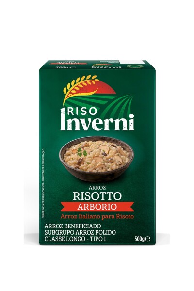 INVERNI Riso Arborio 500grs. INVERNI Riso Arborio 500grs.