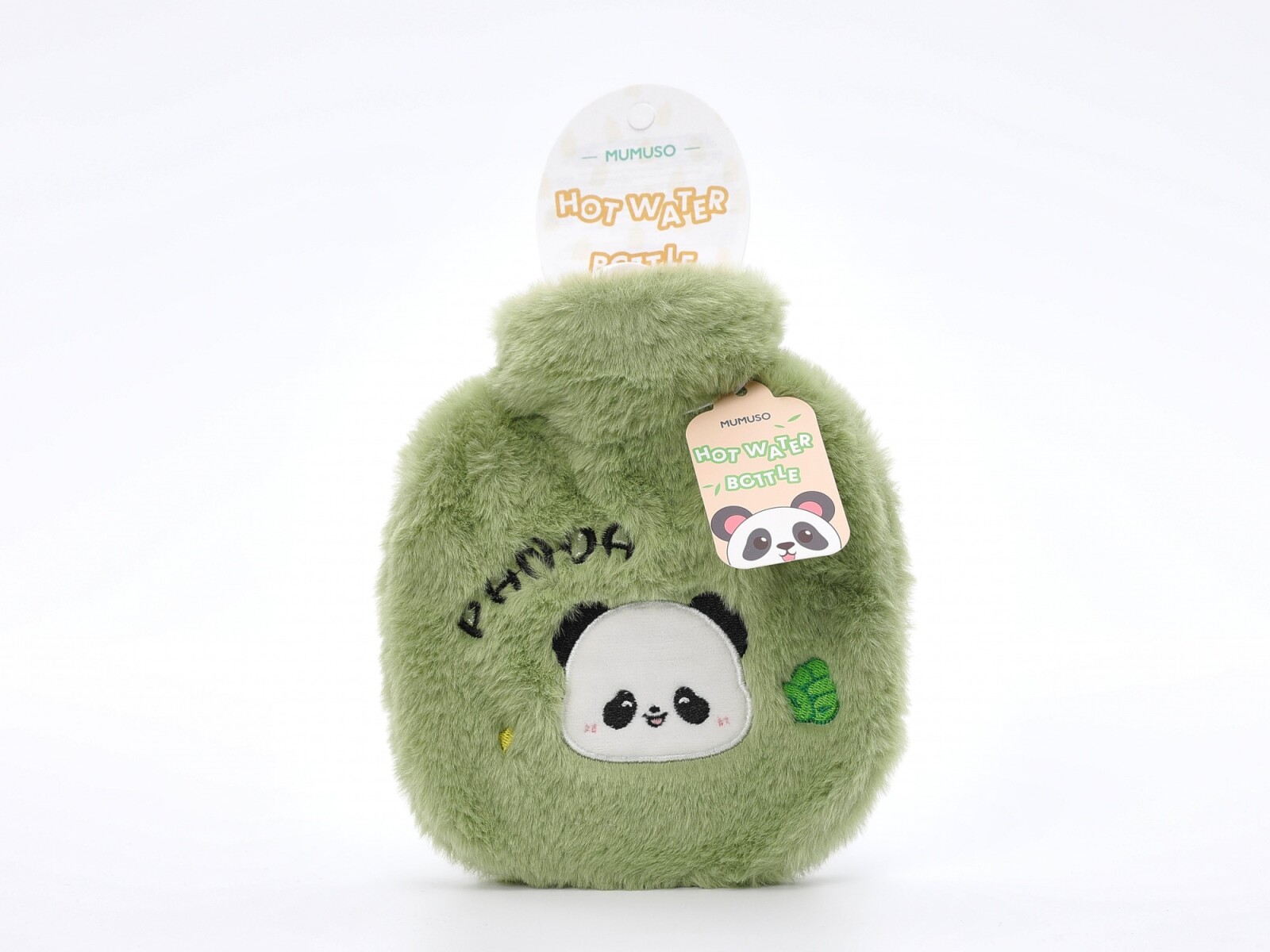 BOLSA DE AGUA CALIENTE PANDA CUTE (350 ML / VERDE) 