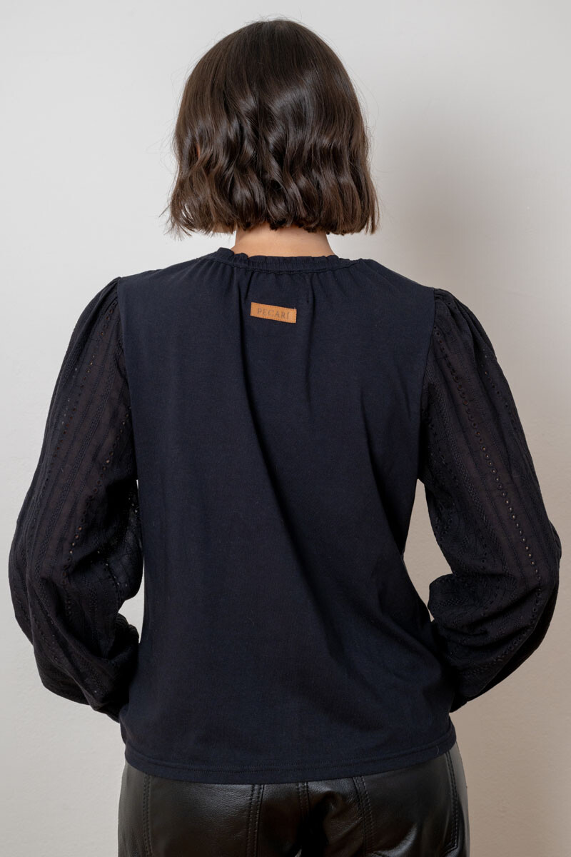 Remera cami Negro