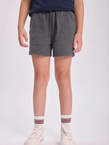 Short deportivo Gris Oscuro