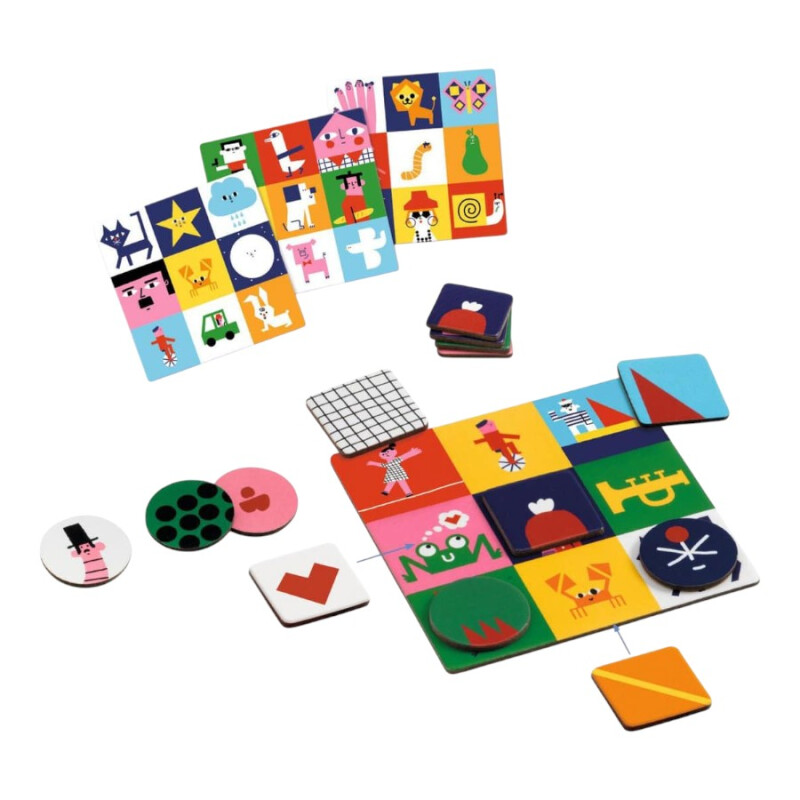 Juego Pico Pico Lotería +4 Djeco Juego Pico Pico Lotería +4 Djeco