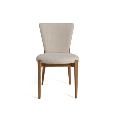 Silla Stella - Tela Rústica Beige (4F)