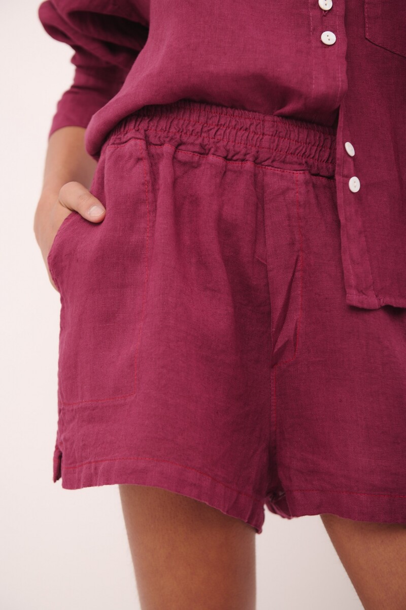 SHORT PERA Morado