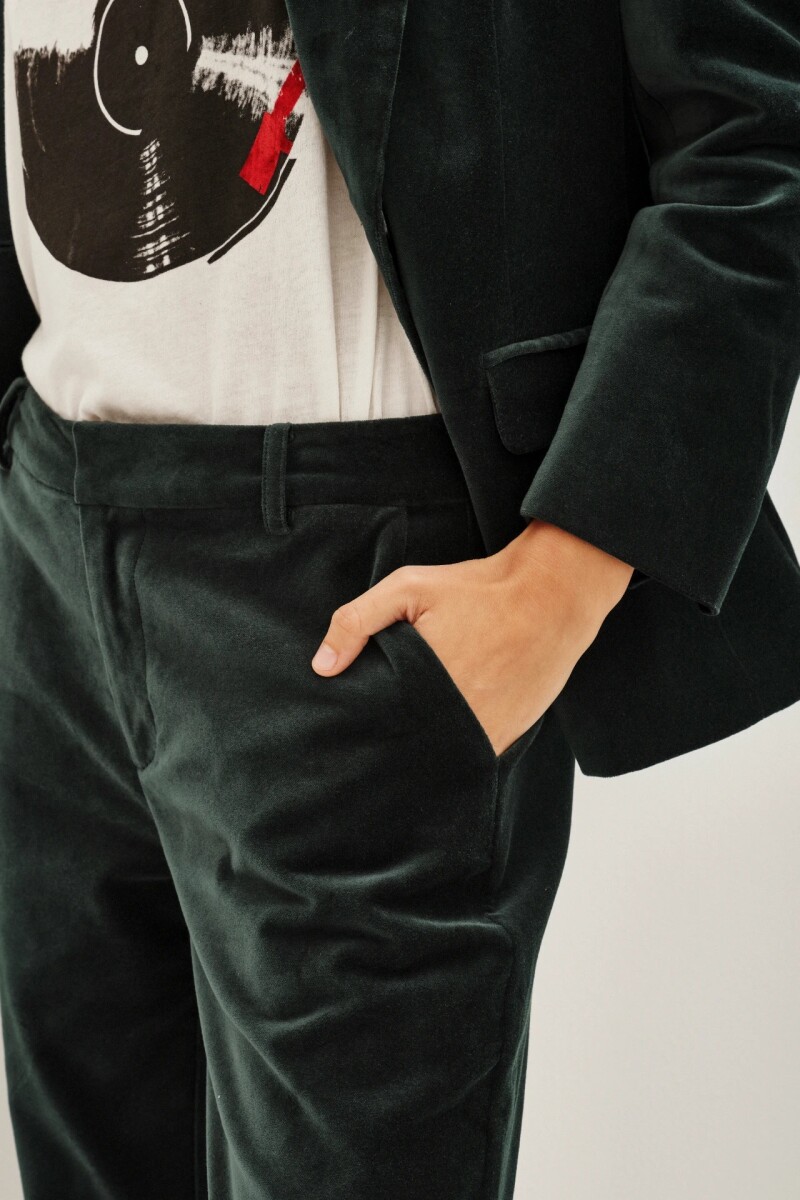 Pantalon Taylor Velvet Verde