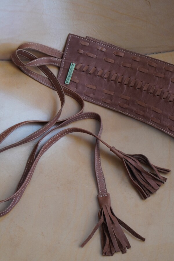 Back To The Roots Belt Camel