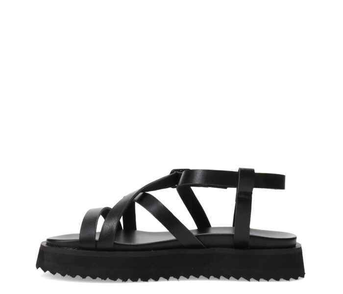 Sandalias de Niña MINI Miss Carol Califa Con Tiras Negro