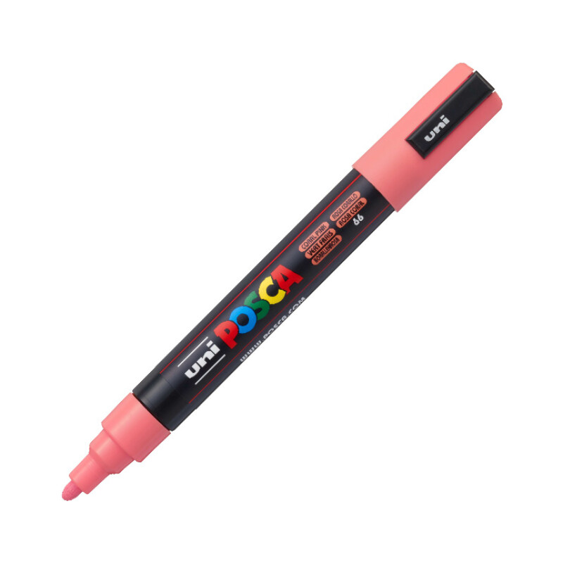 MARCADOR UNI POSCA 2.5 MM ROSA CORAL N/A