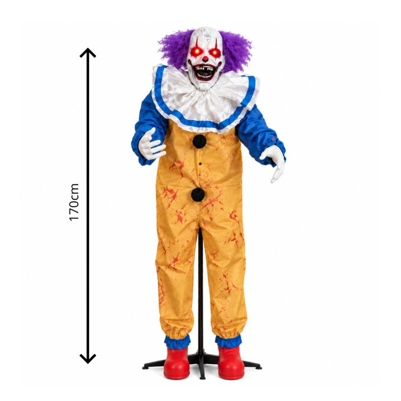 Muñeco Payaso con luz y sonido - Halloween Muñeco Payaso con luz y sonido - Halloween