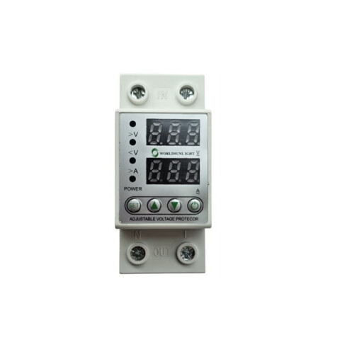 Relé din 4P p/sobre y sub tensión 220V max:63A CF3902