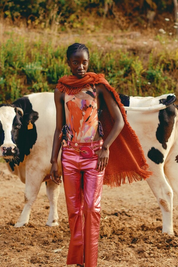 Leather Jeans Crawford Galácticos Fucsia