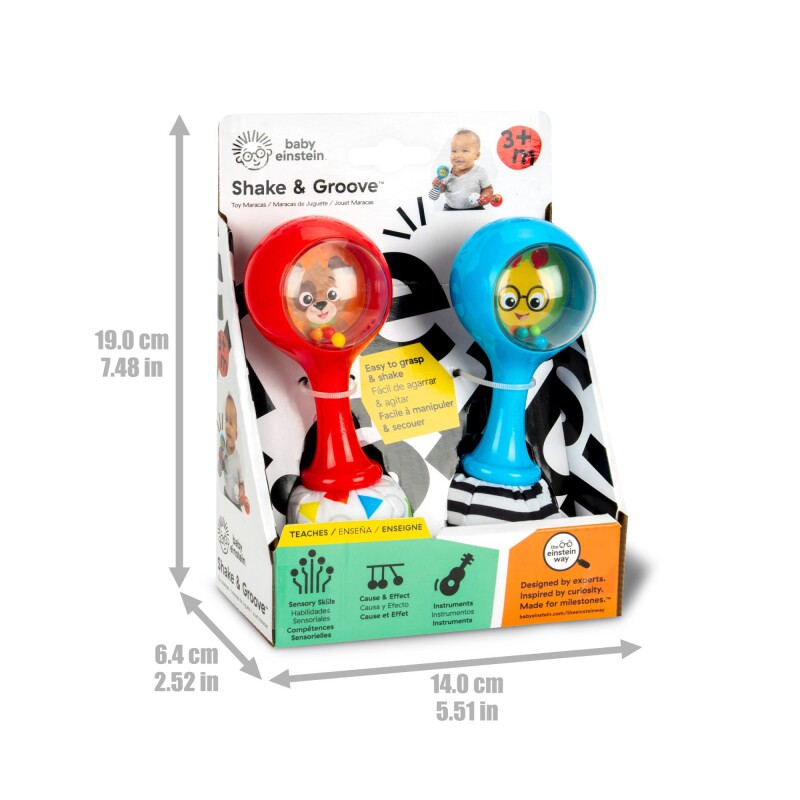 Sonajero Shake & Groove Maracas Baby Einstein Sonajero Shake & Groove Maracas Baby Einstein