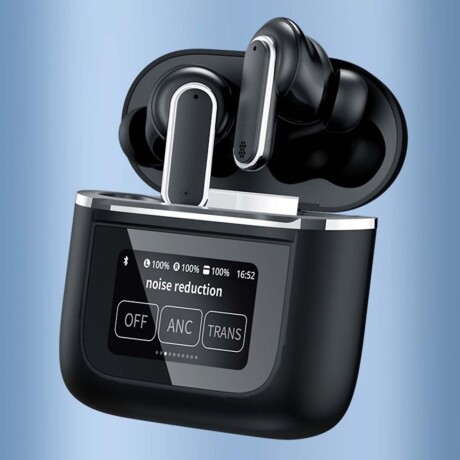 Auriculares YX27 Bluetooth Inalámbricos Recargables Táctiles Plateado
