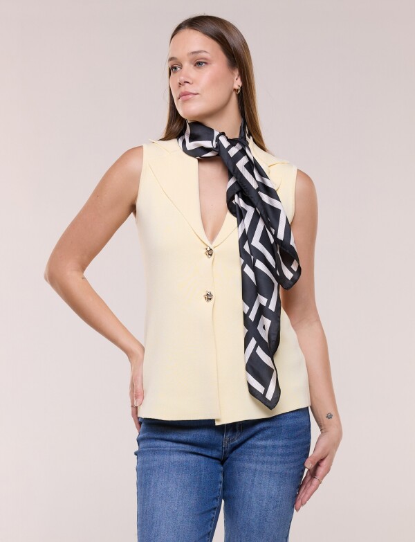 Pashmina NEGRO/BEIGE