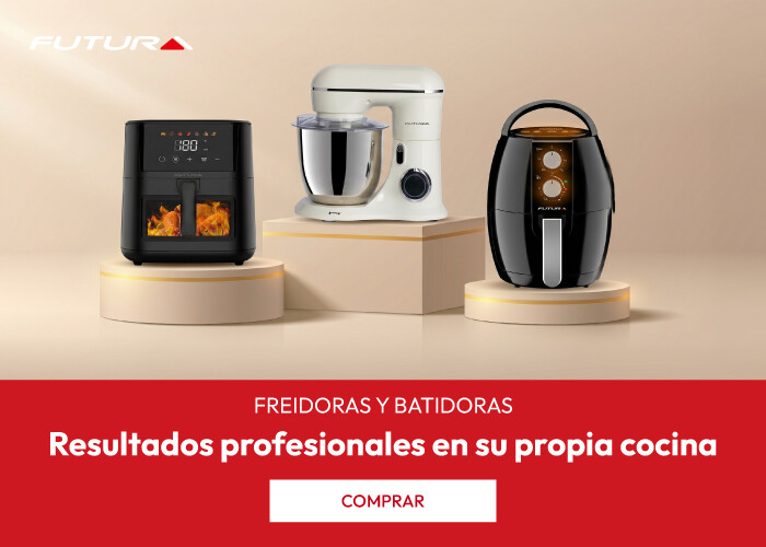 Freidoras y batidora Futura