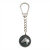 LLAVERO CABALLO - ALPACA plateadouniforme