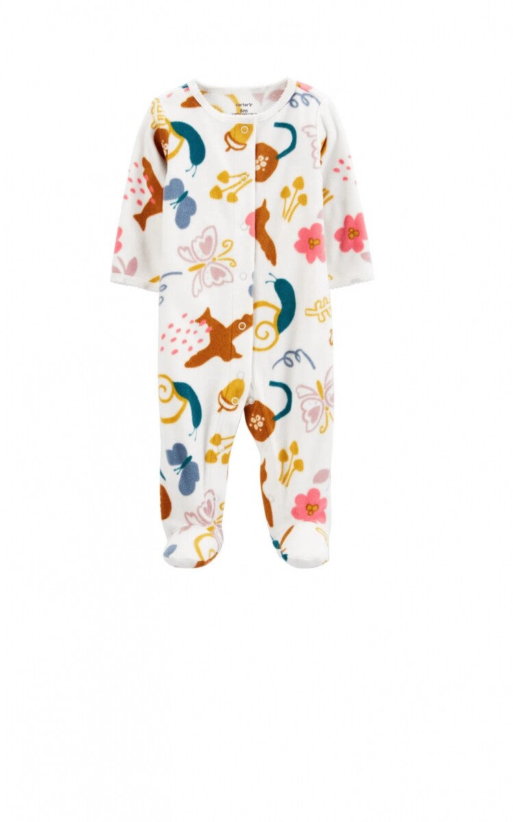 Enterito Carters Micropolar Mariposas 