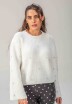 Sweater Brillo Blanco