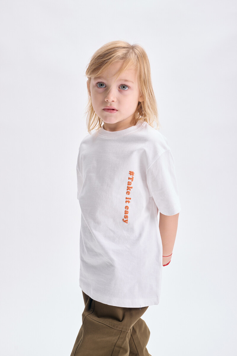 Remera sol Blanco
