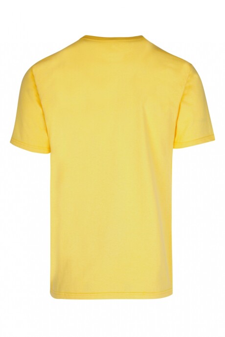 Camiseta a la base peso completo Amarillo canario