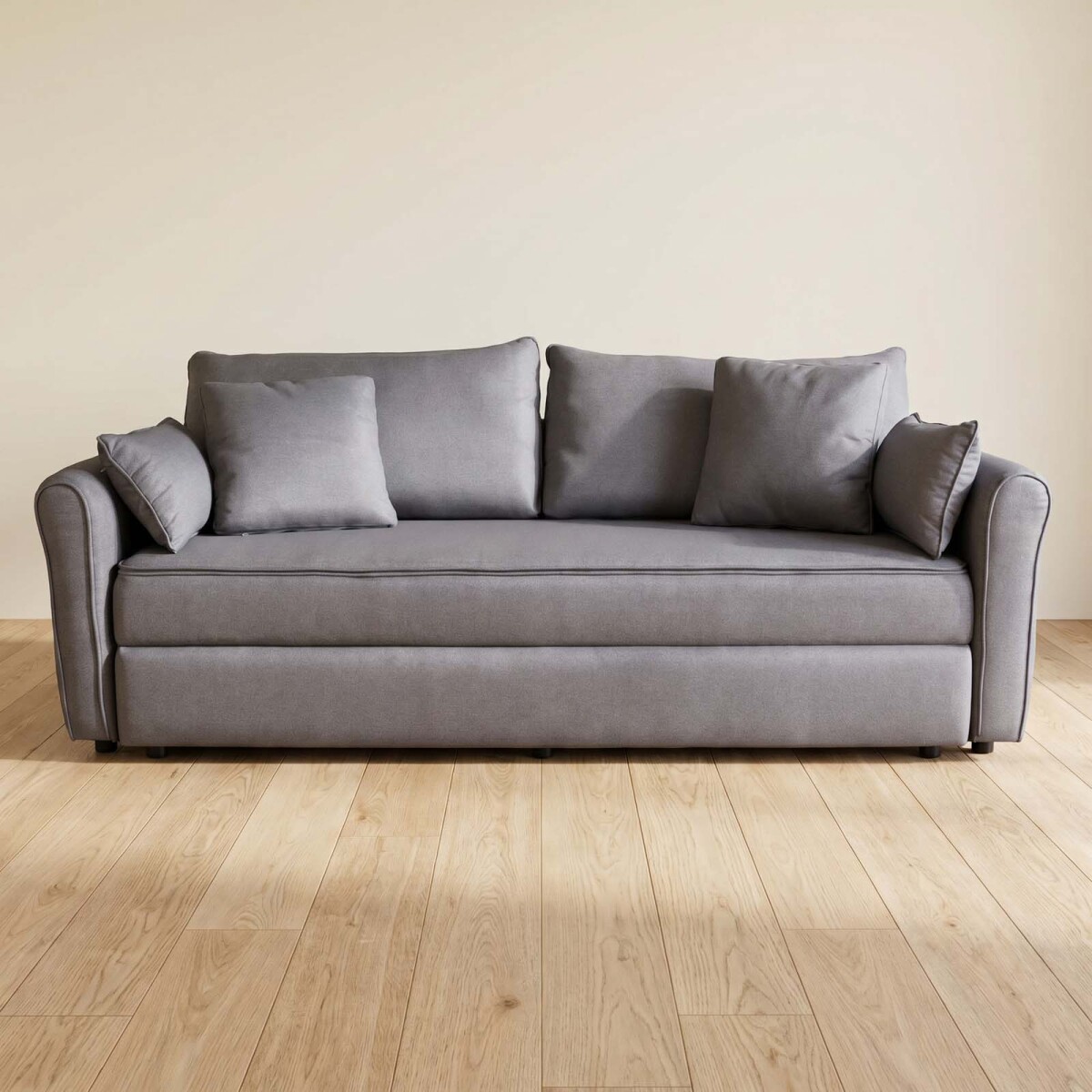 SOFÁ CAMA - TELA GRIS ALABAMA 