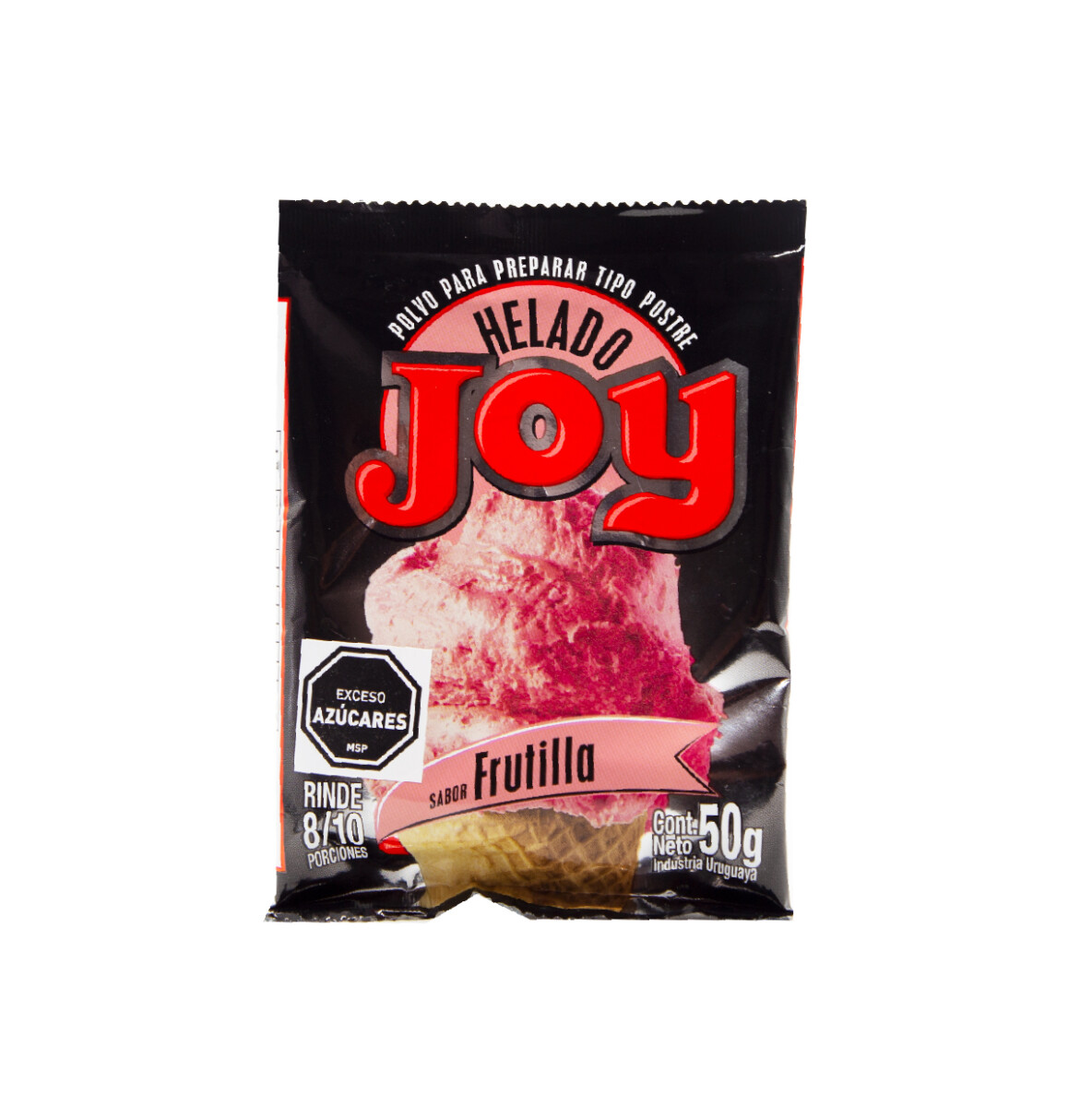 HELADO JOY FRUTILLA 50GRS (UNIDAD) 8 A10 PEORCIONES 