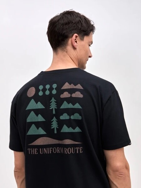 T-SHIRT UNIFORM ALLEN NEGRO