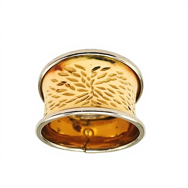 Anillo Labrado-Oro bajo-Sin Piedra-AN8185 sinpiedra