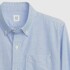 V-LS BAS OXFORD BLUE OXFORD