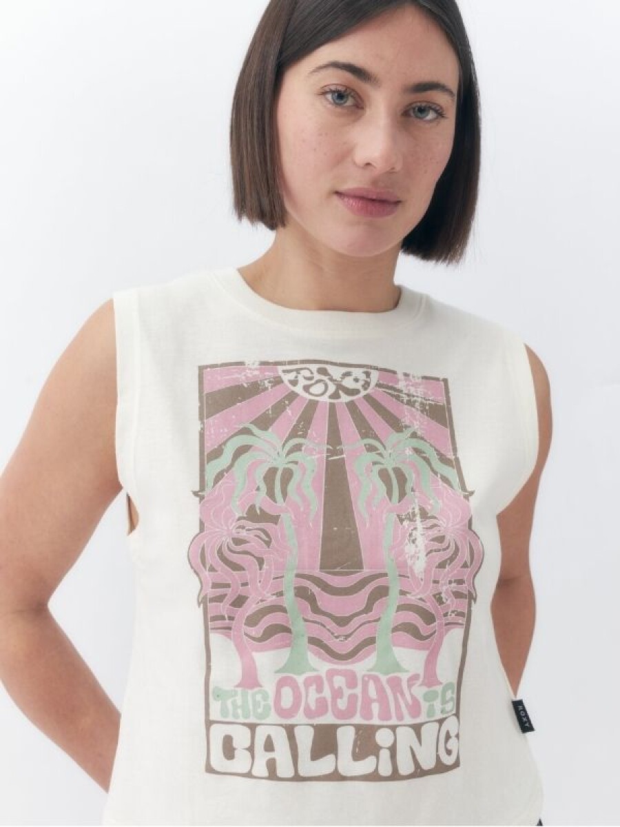 Musculosa Dama Roxy - Crudo 