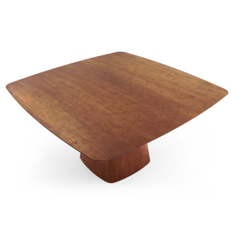 MESA DE COMEDOR CUADRADA MDF-Y-MADERA MARRON ALICE NEW