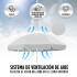 Combo Sombrilla Gris de Playa con Protección UV + Base Ancla Espiral - IMBACK Combo Sombrilla Gris de Playa con Protección UV + Base Ancla Espiral - IMBACK