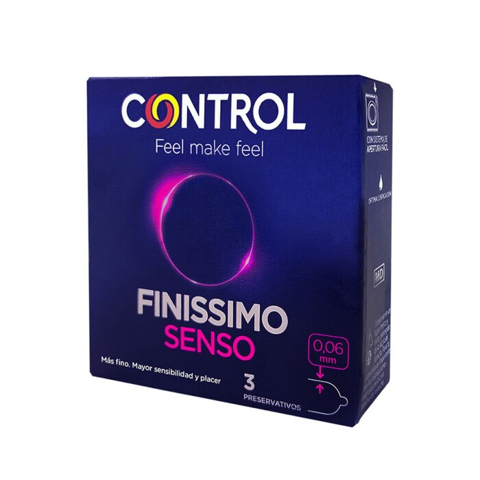 CONTROL ADAPTA SENSATION CONDOMS CJ X 3 única