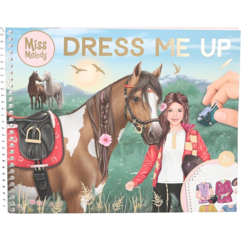 Libro de Stickers Miss Melody Big Top Model Libro de Stickers Miss Melody Big Top Model