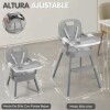 Silla de bebé multiuso, practica y cómoda 3 en 1 Rosado