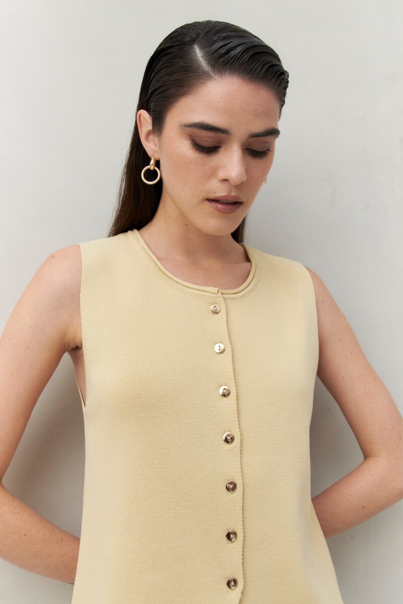 CHALECO SALVA AMARILLO PASTEL