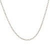 Cadena Force con barra-Plata 925-Sin Piedra-CD3115 sinpiedra