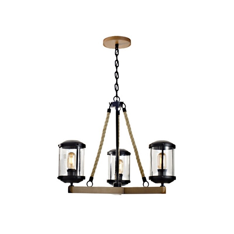 "COLGANTE 3 LUCES ""URBAN"" E27 60W MADERA" "COLGANTE 3 LUCES ""URBAN"" E27 60W MADERA"