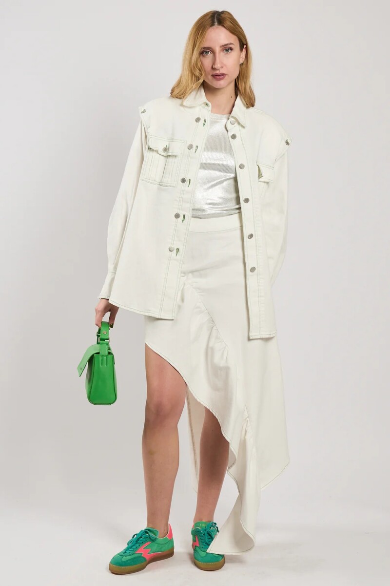 CHAQUETA BOTONES Blanco