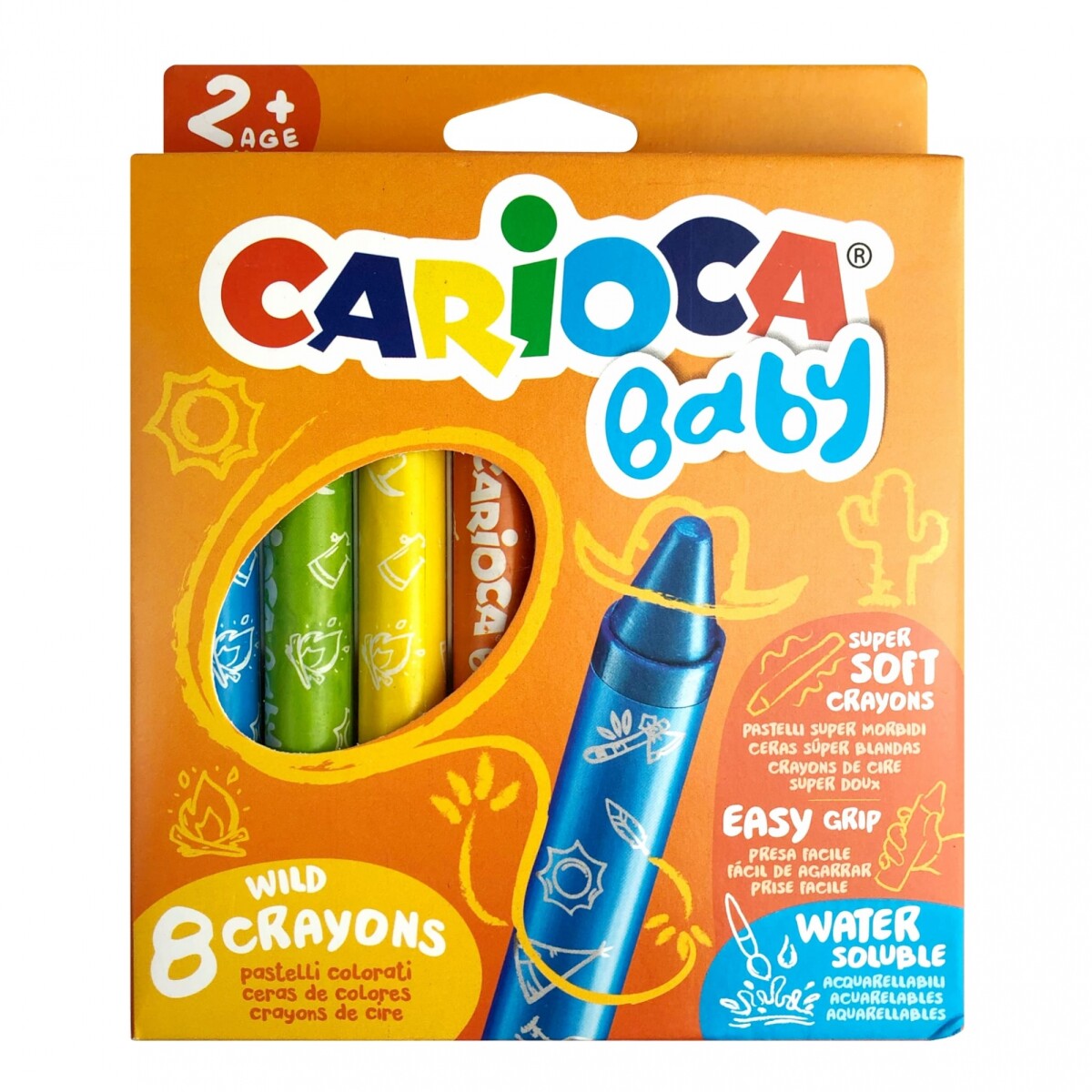 Crayola Carioca Baby x8 