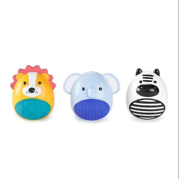 Set x3 sonajeros animales SKIP HOP Set x3 sonajeros animales SKIP HOP