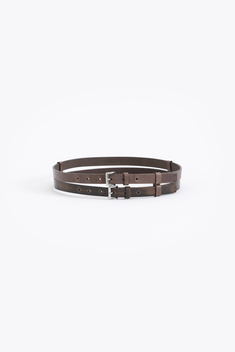 CINTURON AUDREY Marron