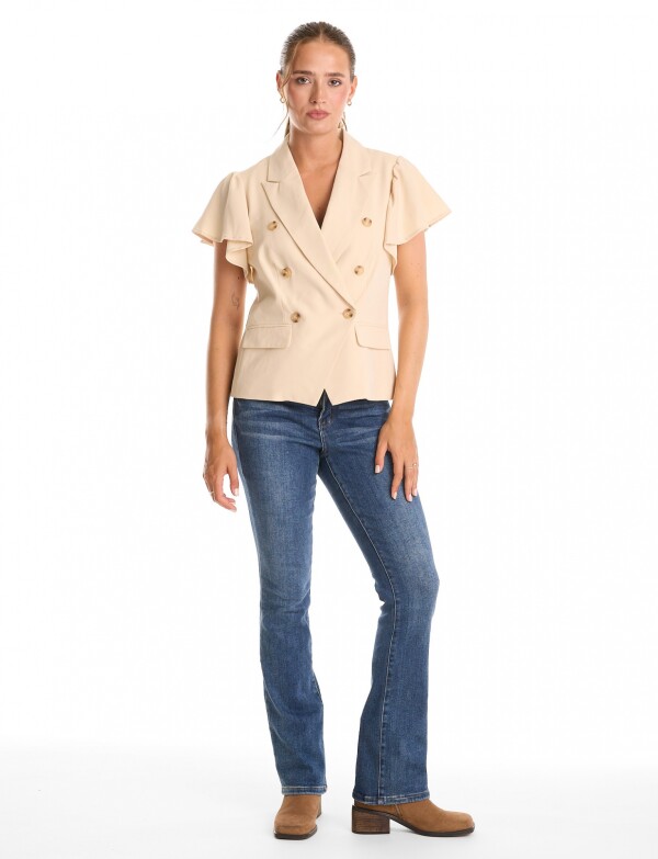 Chaqueta Sastrera BEIGE CLARO