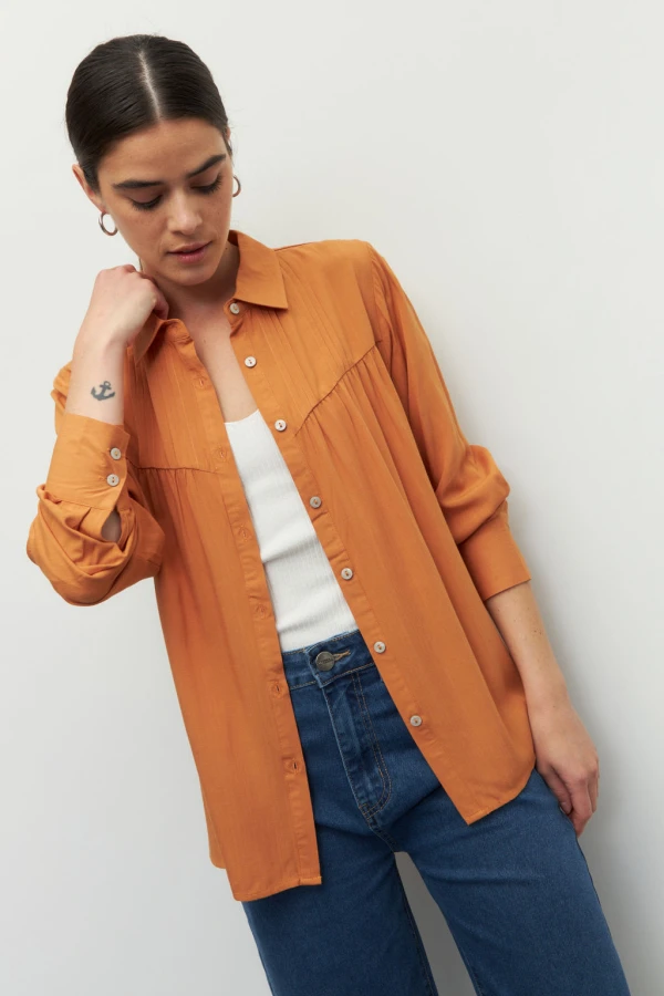CAMISA LEMON Camel