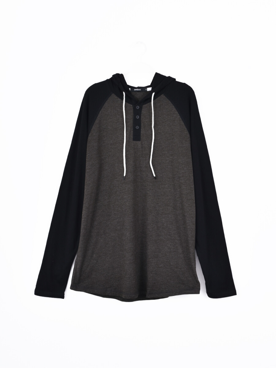 REMERA TANO - GRIS OSCURO 