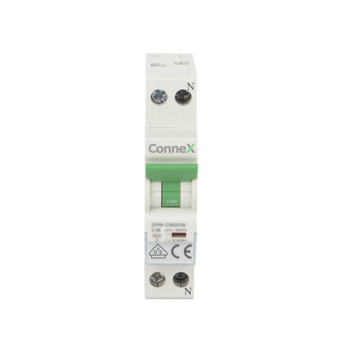 Llave térmica 1P+N 25A 6kA IEC 60898-1 CN0025