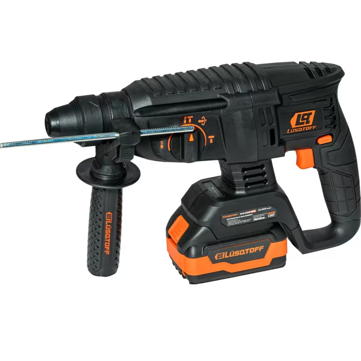 Rotomartillo A Bateria C/2 Bat 4.0amp+ Cargador 